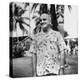 President Harry S. Truman, Arriving in Key West Wearing Hawaiian Shirt-George Skadding-Premier Image Canvas
