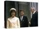 President John F. Kennedy and Wife Jacqueline Visiting W. French Pres. Charles De Gaulle in Paris-null-Premier Image Canvas