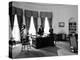 President John F. Kennedy in Oval Office with Brother, Attorney General Robert F. Kennedy-Art Rickerby-Premier Image Canvas