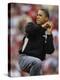 President Obama Winds Up to Throw Out the First Pitch During the MLB All-Star Baseball Game in St. -null-Premier Image Canvas
