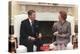 President Reagan Meeting with Prime Minister Margaret Thatcher in the Oval Office, Nov. 16, 1988-null-Stretched Canvas