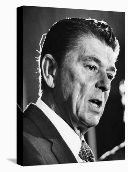 President, Ronald Reagan, During His 1976 Campaign for the Presidency, April 23, 1976-null-Stretched Canvas