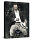 President Theodore Roosevelt Seated Outdoors, 1903-null-Premier Image Canvas