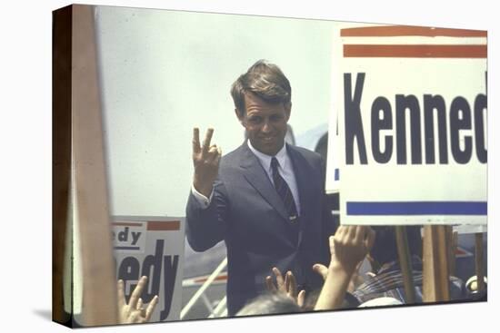 Presidential Contender Bobby Kennedy Campaigning-Bill Eppridge-Premier Image Canvas