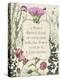 Pressed Floral Quote III-null-Stretched Canvas