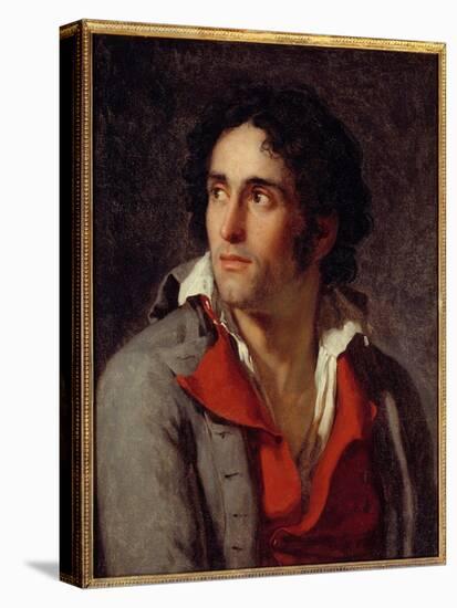 Presume Portrait of the Geolier of the Painter Jacques Louis David Stayed in Prison after Robespier-Jacques Louis David-Premier Image Canvas