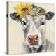 Pretty Cow-Silvia Vassileva-Stretched Canvas