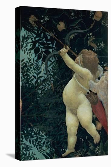 Primavera: Detail of Cupid-Sandro Botticelli-Premier Image Canvas
