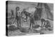 Primitive Breadmaking, 1894-null-Premier Image Canvas