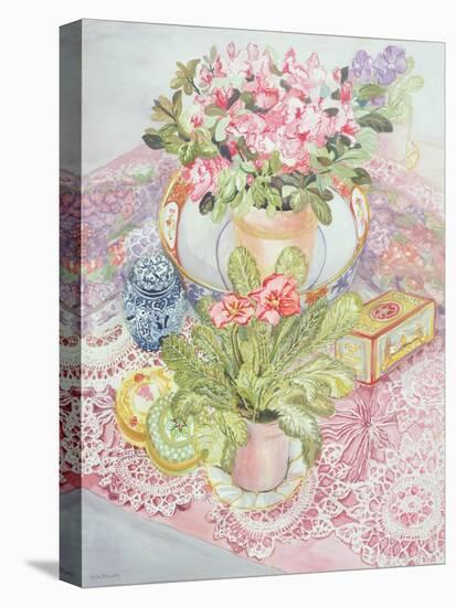 Primrose and Azalea-Joan Thewsey-Premier Image Canvas