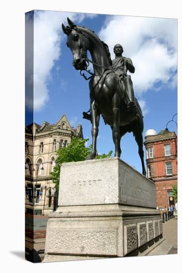 Prince Albert Statue, Wolverhampton, West Midlands-Peter Thompson-Premier Image Canvas
