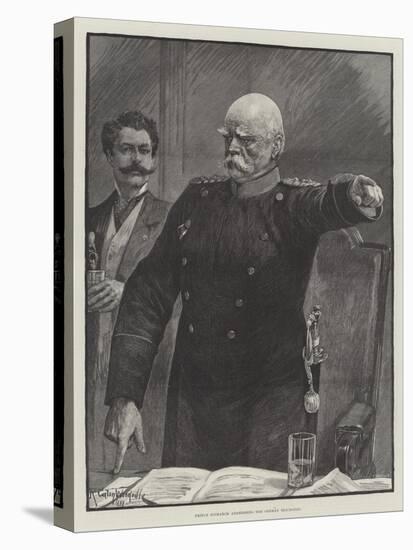 Prince Bismarck Addressing the German Reichstag-Richard Caton Woodville II-Premier Image Canvas