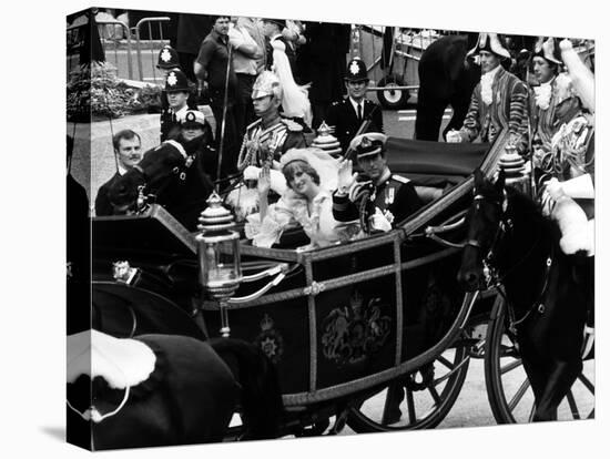 Prince Charles and Lady Diana Spencer Royal Wedding-null-Premier Image Canvas