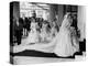 Prince Charles and Princess Diana After Their Wedding at St Pauls Cathedral-null-Premier Image Canvas