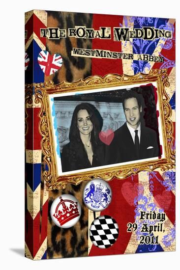 Prince William and Kate Middleton, The Royal Wedding Scrapbook-null-Stretched Canvas