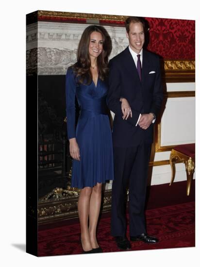 Prince William is to marry Kate Middleton next year, Clarence House has said-null-Premier Image Canvas