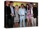 Prince William, Natasha Bedingfield, Tom Jones, Joss Stone and Prince Harry following pop concert i-null-Premier Image Canvas
