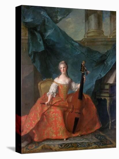 Princess Anne Henriette of France (1727-175)-Jean-Marc Nattier-Premier Image Canvas