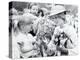 Princess Diana of Wales Visit to Open the Fisher Price Toy Factory in Peterlee-null-Premier Image Canvas