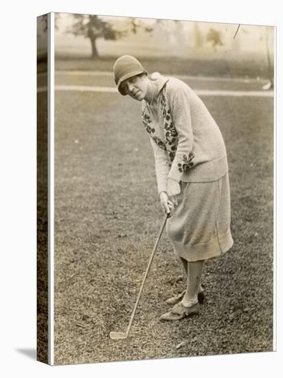 Princess Lokowitz Social Reformer and Enthusiastic Golfer Enjoys a Round-null-Premier Image Canvas