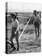 Princess Margaret and Group Captain Peter Townsend at Harrismith During Royal Tour of South Africa-null-Premier Image Canvas