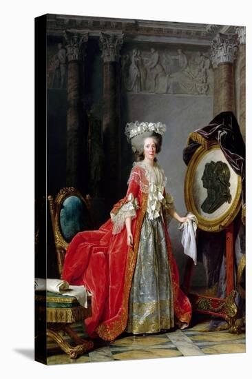 Princess Marie Adélaïde of France (1732-180)-Adélaïde Labille-Guiard-Premier Image Canvas
