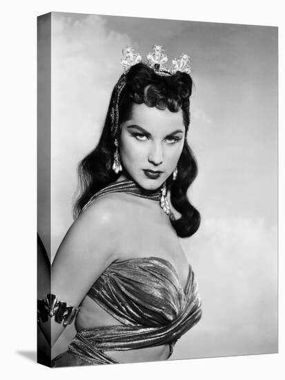 Princess of the Nile, Debra Paget, 1954-null-Stretched Canvas