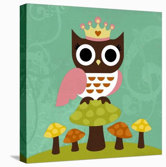 Princess Owl-Nancy Lee-Stretched Canvas