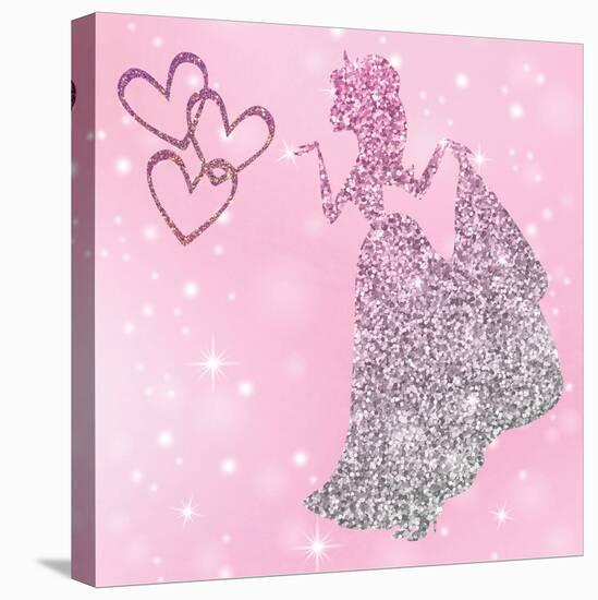 Princess Rules 3 set-Melody Hogan-Stretched Canvas