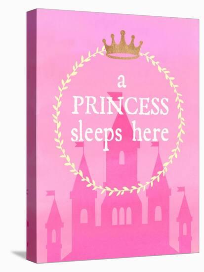 Princess Sleeps-Bella Dos Santos-Stretched Canvas