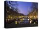 Prinsengracht and Wsterkerk, Amsterdam, Holland-Jon Arnold-Premier Image Canvas