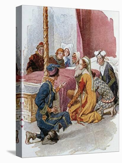 Print Depicting a Scene from Gianni Schicchi, 1922-Giacomo Puccini-Premier Image Canvas