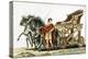 Print of Roman Chariot-null-Premier Image Canvas