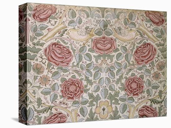 Printed Chintz Cotton and Linen Chemise in the Rose Pattern, 1896-William Morris-Premier Image Canvas