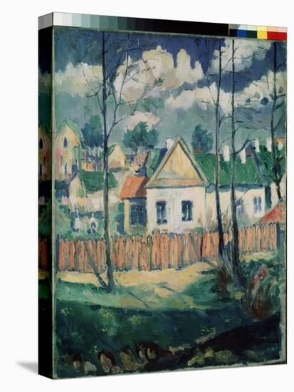 Printemps. Paysage Avec Une Petite Maison. (Spring. Landscape with a Small House). Peinture De Kasi-Kazimir Severinovich Malevich-Premier Image Canvas
