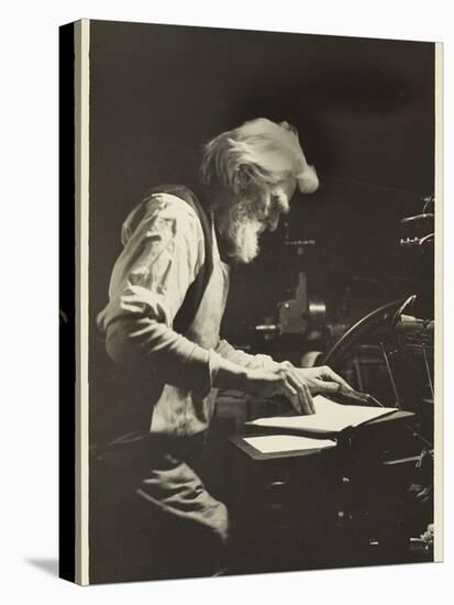 Printer in New York, 1905-Lewis Wickes Hine-Premier Image Canvas