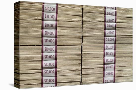 Prints of Money at the Mob Museum, Las Vegas, Nevada. Usa-Julien McRoberts-Premier Image Canvas