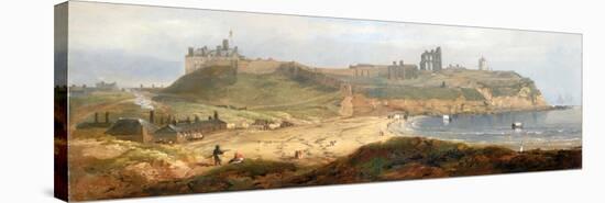 Priory and Castle, Tynemouth-John Wilson Carmichael-Premier Image Canvas