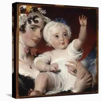 Priscilla, Lady Burghesh, Holding Her Son, the Hon. George Fane, 1820'  Giclee Print - Thomas Lawrence | Art.com