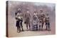 Private, Drummers, Piper and Bugler of the Black Watch During the Second Boer War-Louis Creswicke-Premier Image Canvas