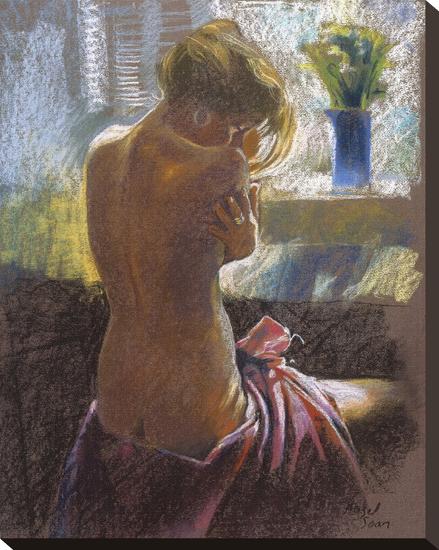 Private Moments II-Hazel Soan-Stretched Canvas