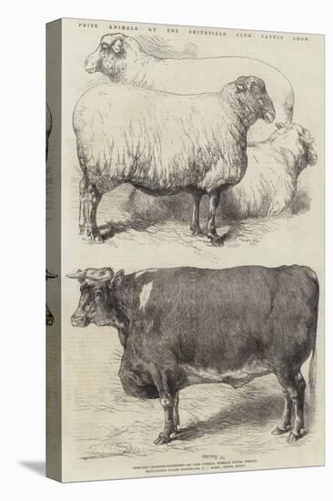 Prize Animals at the Smithfield Club Cattle Show-Harrison William Weir-Premier Image Canvas