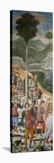 Procession of the Magi: Archers-Benozzo Gozzoli-Premier Image Canvas