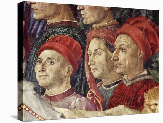Procession of the Magi Kings to Bethlehem, 1459-Benozzo Gozzoli-Premier Image Canvas