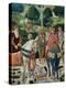 Procession of the Magi: Wall with Giuliano, detail (The Patriarch of Constantinople)-Benozzo Gozzoli-Premier Image Canvas