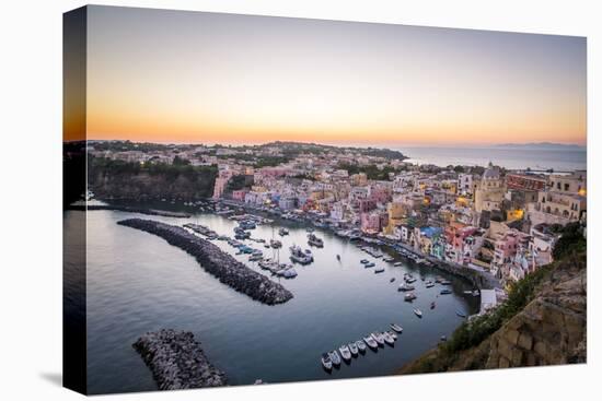 Procida, La Corricella Harbour. Campania, Italy.-Francesco Riccardo Iacomino-Premier Image Canvas