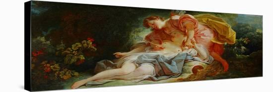 Procris and Cephalos-Jean-Honoré Fragonard-Premier Image Canvas