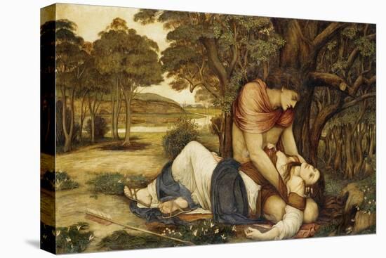 Procris and Cephalus-John Roddam Spencer Stanhope-Premier Image Canvas