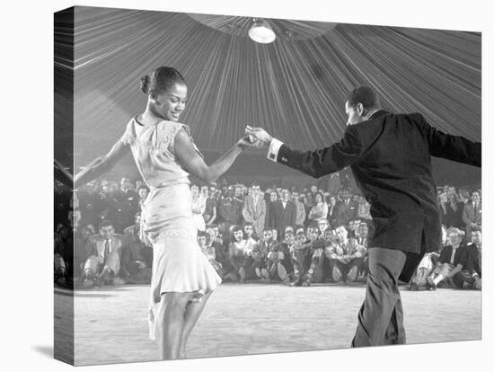 Professional Dancers Performing the Mambo-Yale Joel-Premier Image Canvas