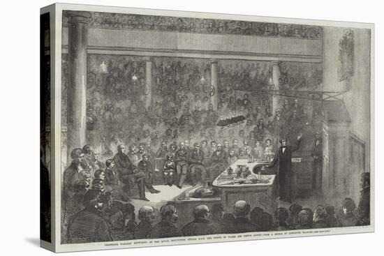 Professor Faraday Lecturing at the Royal Institution-Alexander Blaikley-Premier Image Canvas